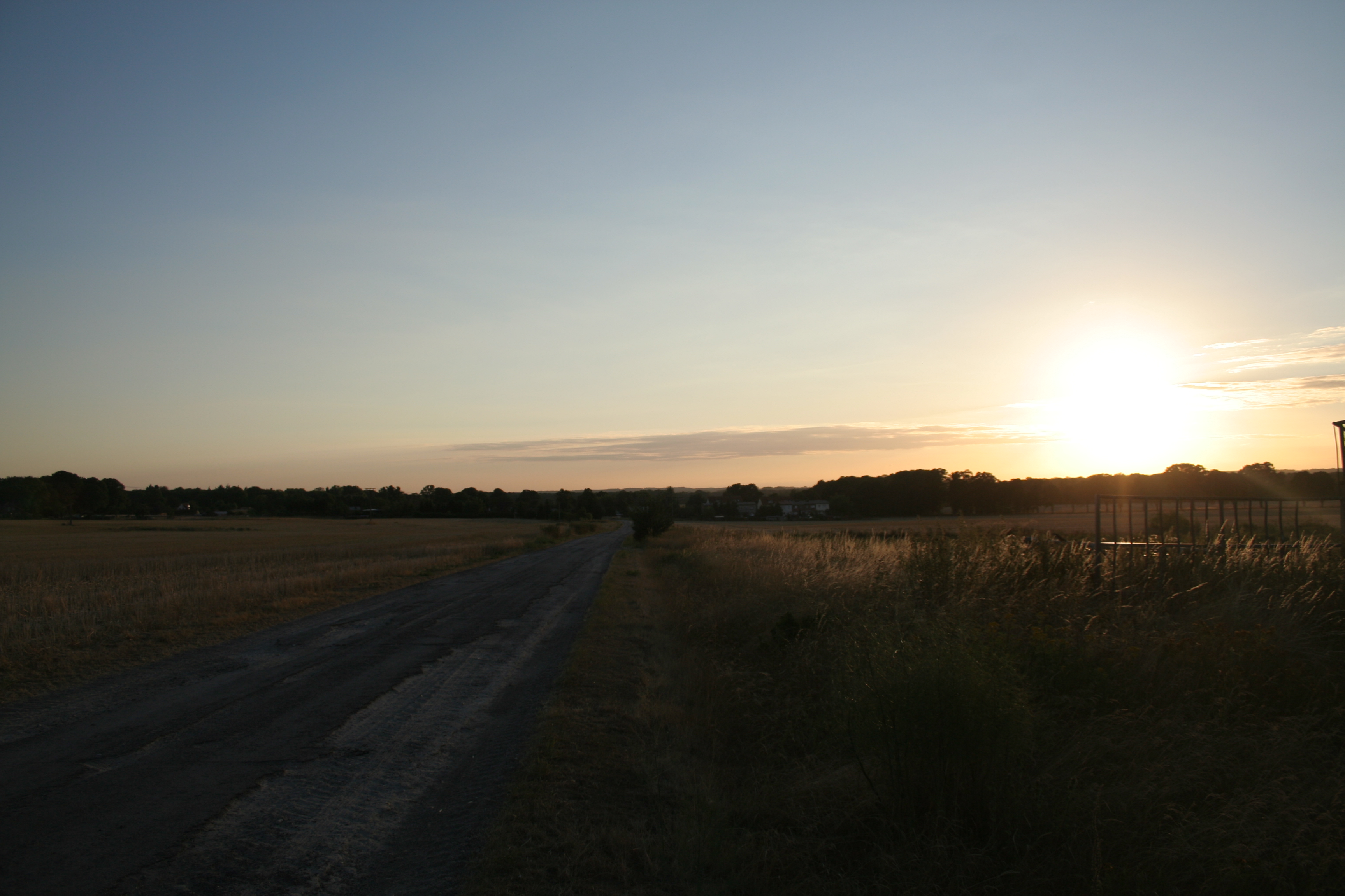 Sonnenuntergang Am Lehmberg