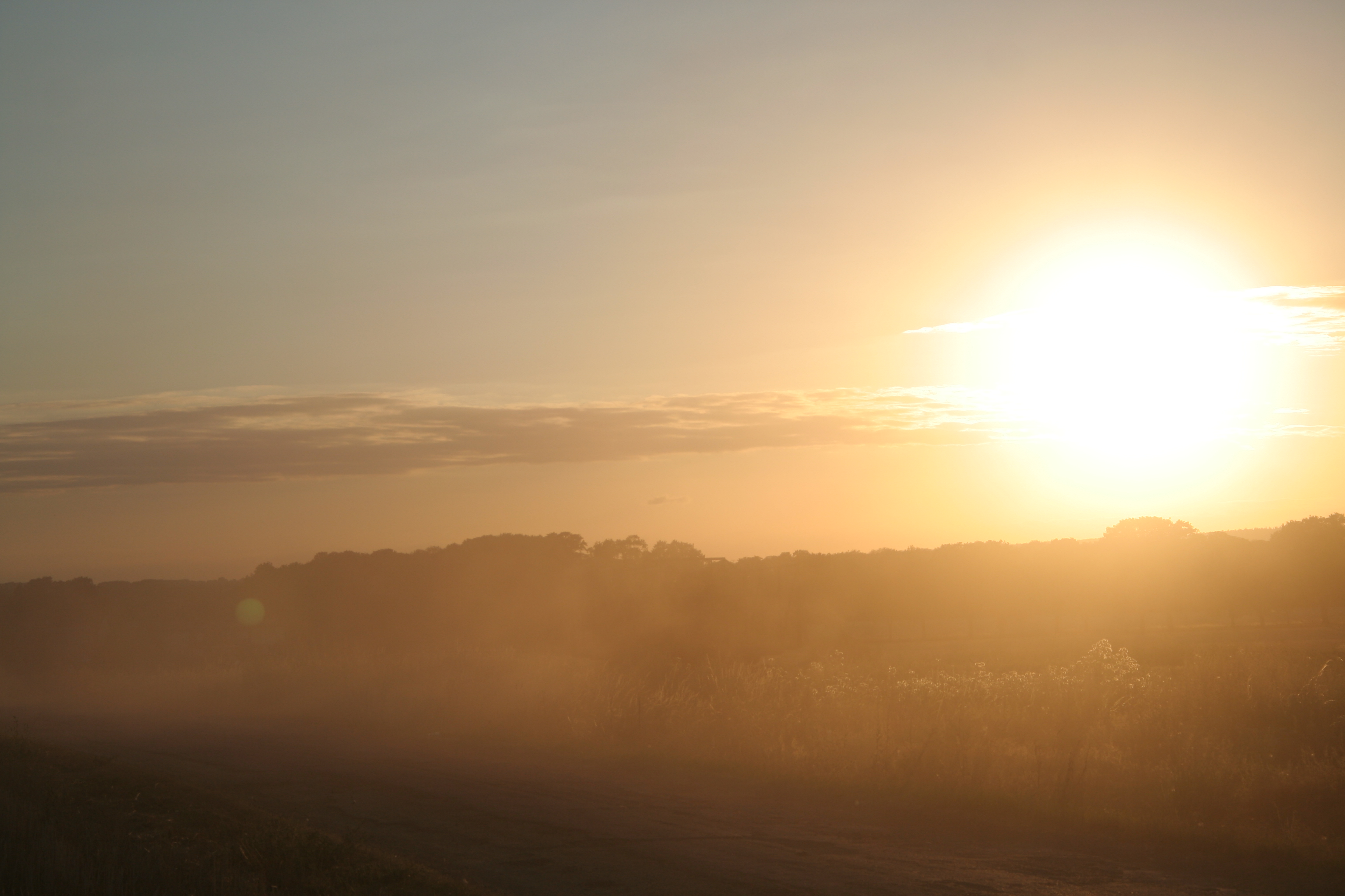 Sonnenuntergang Am Lehmberg