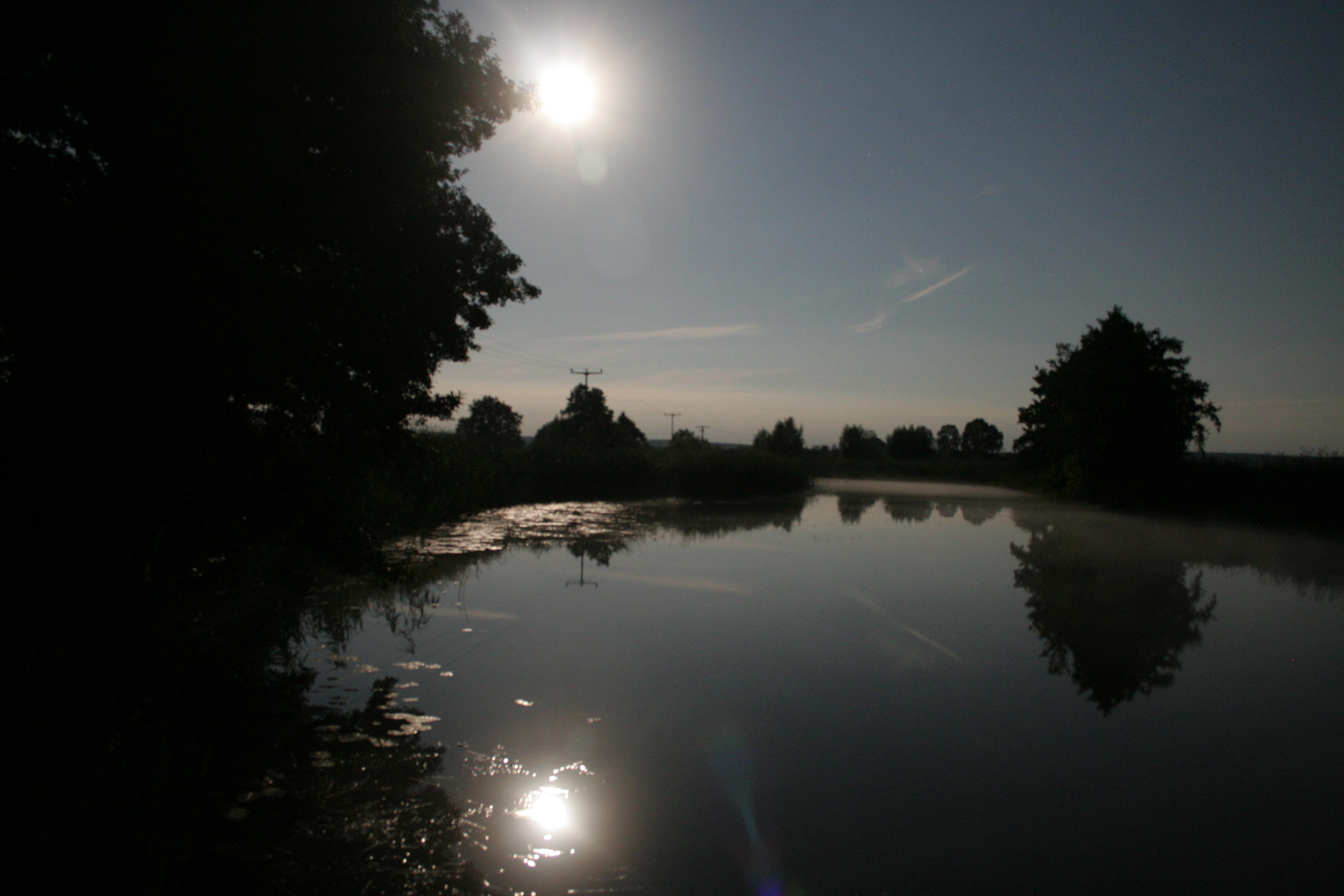 Mondschein am Sumter See